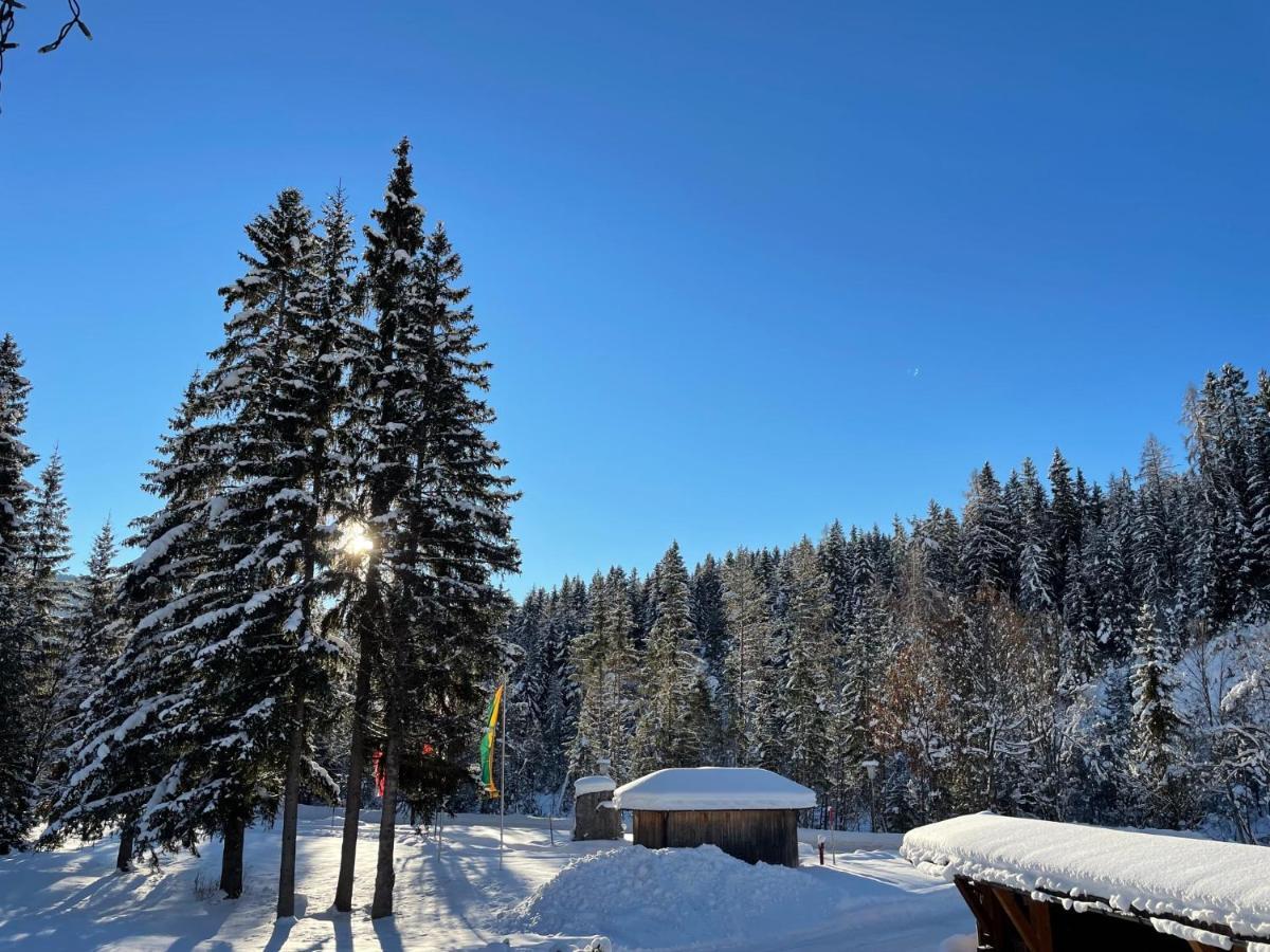 Ferienwohnung W3 Haus Ganghofer Leutasch Exterior foto