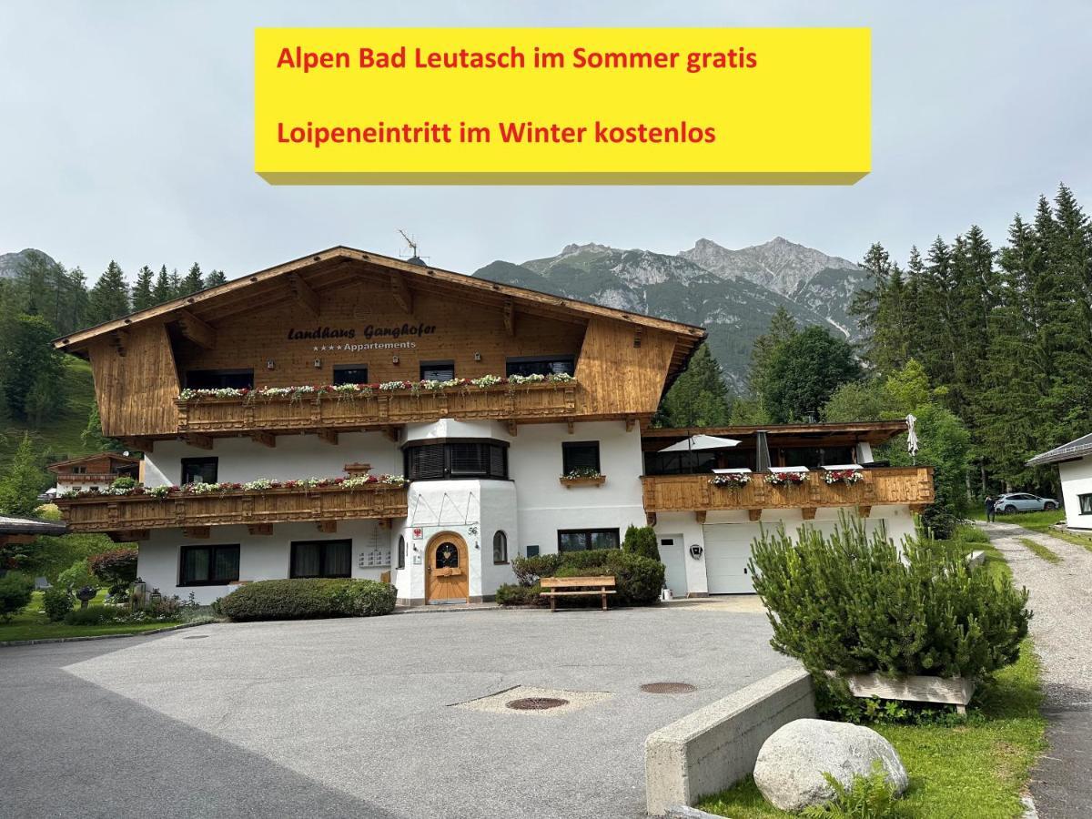 Ferienwohnung W3 Haus Ganghofer Leutasch Exterior foto
