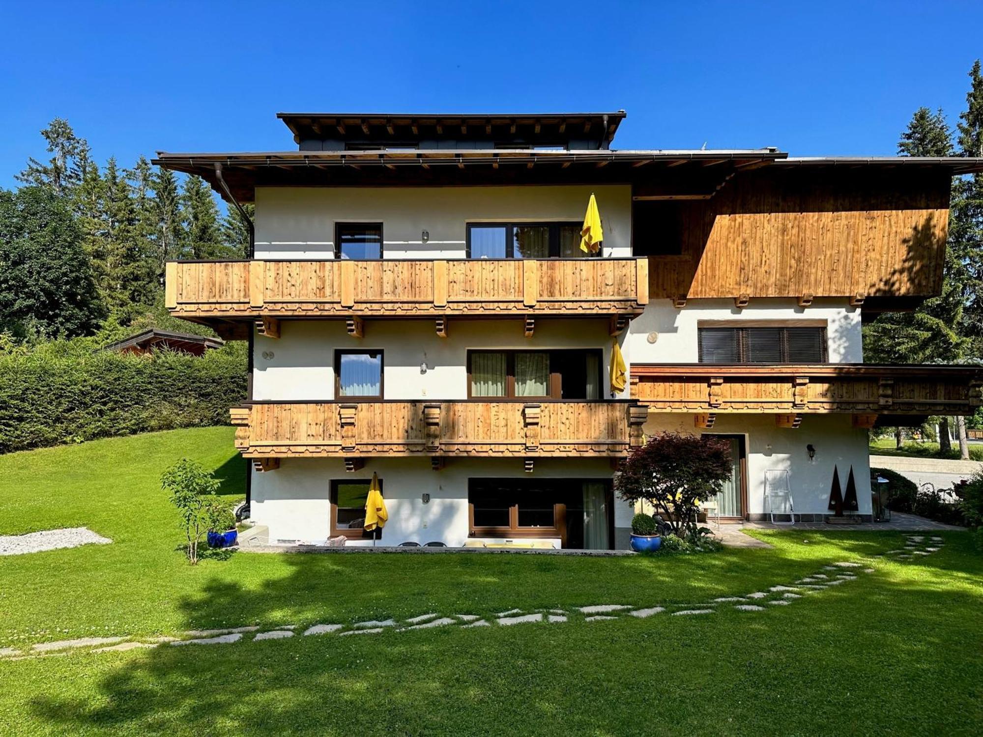 Ferienwohnung W3 Haus Ganghofer Leutasch Exterior foto